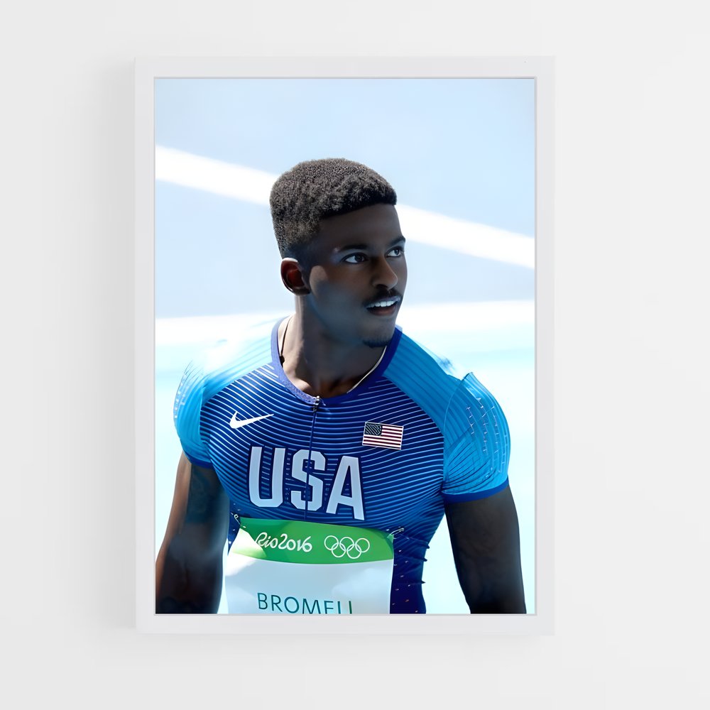 Poster USA's Spirit – affiche Athlétisme (vue 3)
